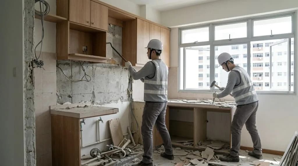 Kitchen Electrical Works