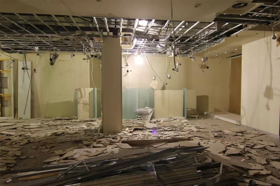 Ceiling Demolition