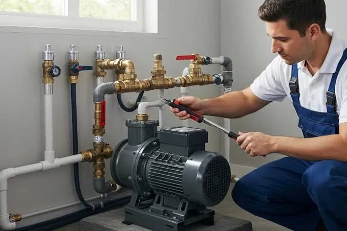 Water Pump Installation