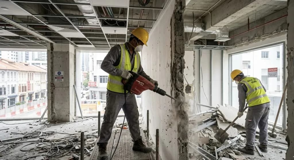 Hacking & Demolition in Singapore: Rules and Process